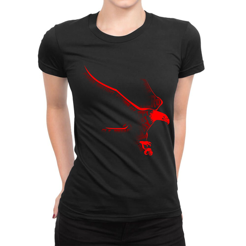 Eagle-oolmb Ladies Fitted T-Shirt by Jankonen637 | Artistshot