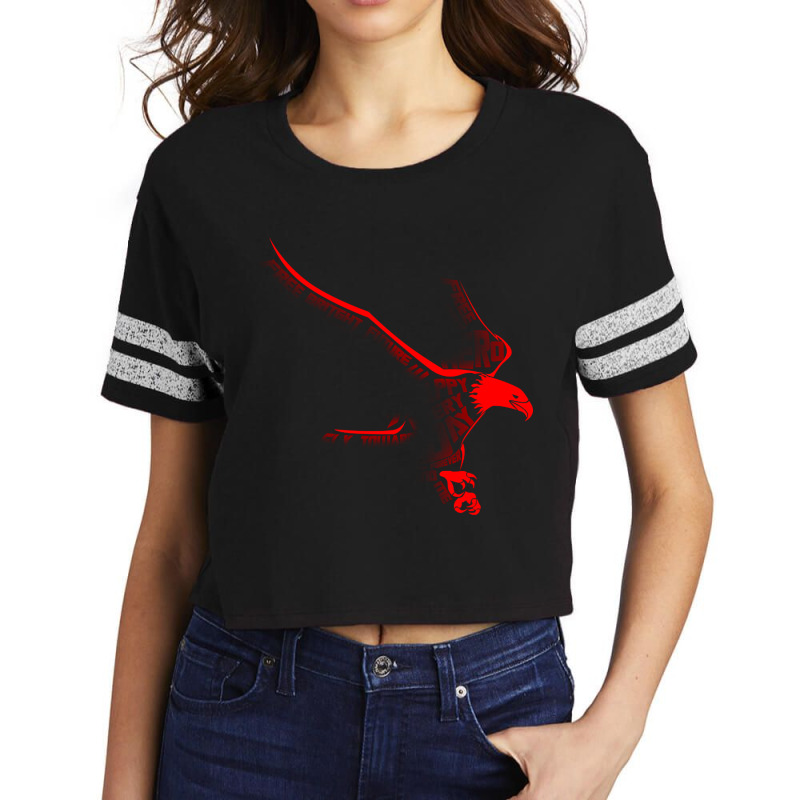 Eagle-oolmb Scorecard Crop Tee by Jankonen637 | Artistshot