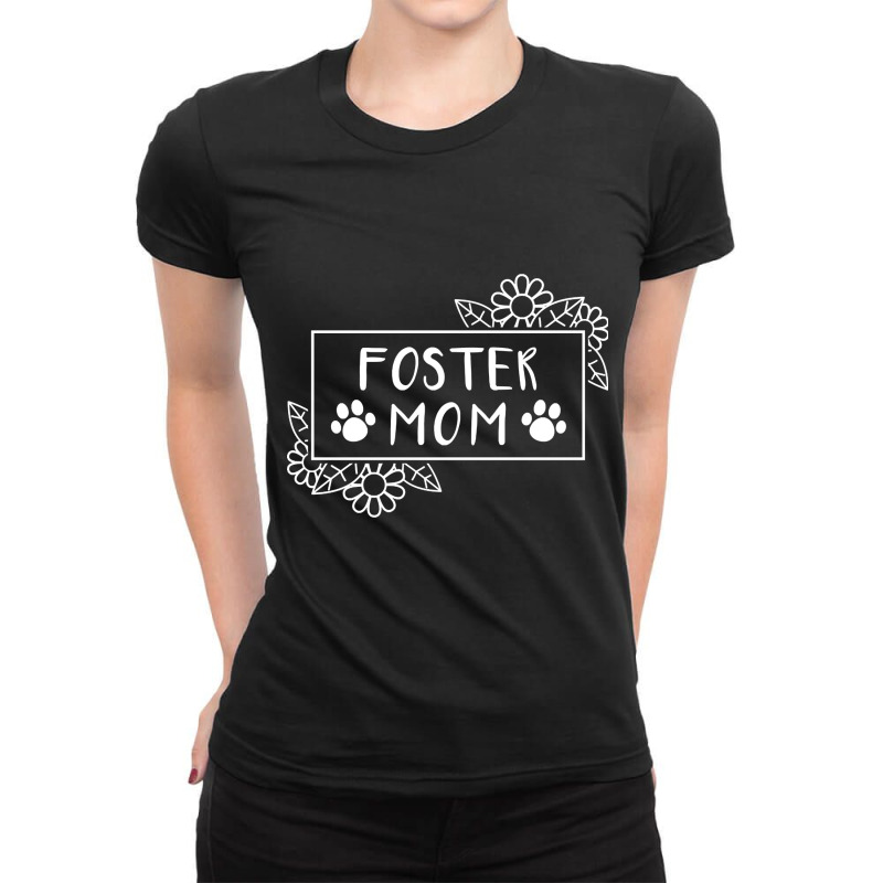 Foster Mom Pets  Adoption, Animal Shelter Rescue Ladies Fitted T-Shirt by Inmamlil638 | Artistshot