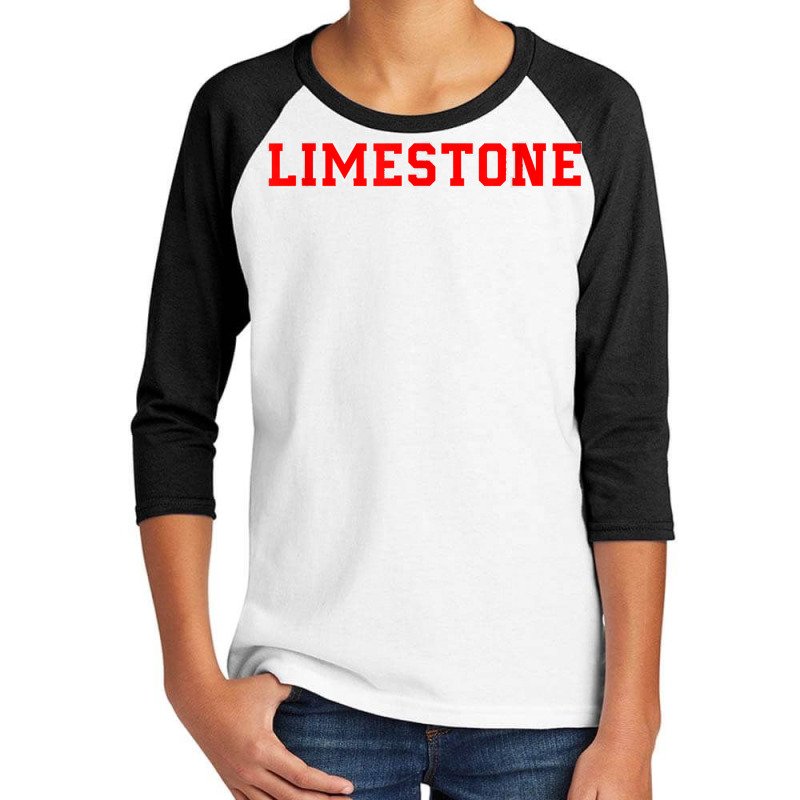 Limestone Athletic University College Alumni Style T Shirt Youth 3/4 Sleeve by lexzalar2o | Artistshot