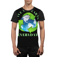 Save The Earth Everyday Ecology Environment Plant Lover Graphic T-shirt | Artistshot