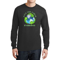 Save The Earth Everyday Ecology Environment Plant Lover Long Sleeve Shirts | Artistshot