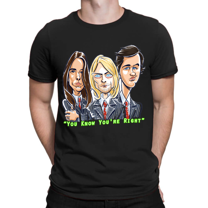 Kurt Dave Nevermind In Utero Grohl Cobain T-Shirt by ipahros | Artistshot