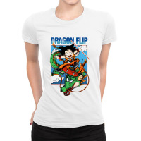 Dragon Flip Ladies Fitted T-shirt | Artistshot