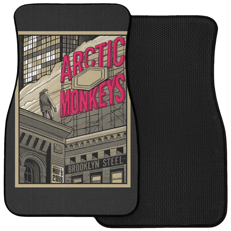 Brooklyn Arctic Steel Front Car Mat | Artistshot