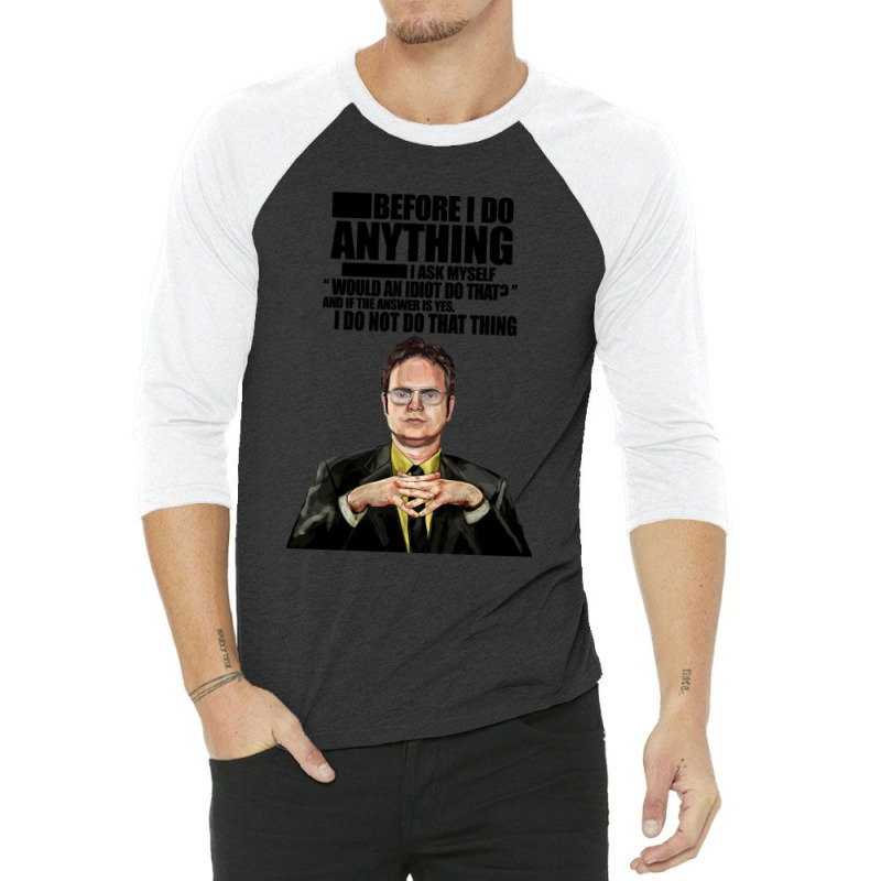 The Office - Dwight K. Schrute 3/4 Sleeve Shirt | Artistshot