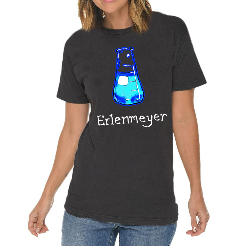 Erlenmeyer, Laboratory Vintage T-Shirt by DagDigDug | Artistshot