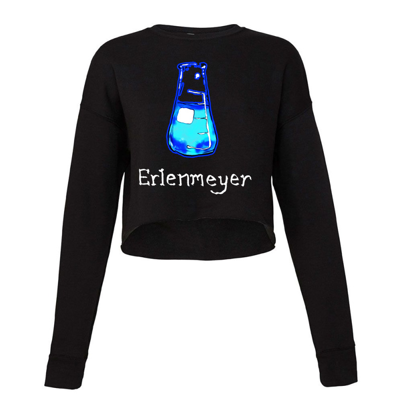 Erlenmeyer, Laboratory Cropped Sweater by DagDigDug | Artistshot