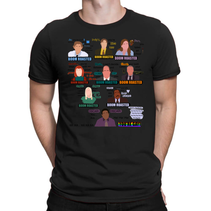 The Office Boom Roasted Scene T-shirt | Artistshot