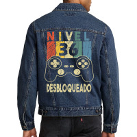 Nivel 36 Desbloqueado Gamer 36 Años T Shirt Men Denim Jacket | Artistshot