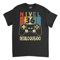 Nivel 36 Desbloqueado Gamer 36 Años T Shirt Classic T-shirt | Artistshot