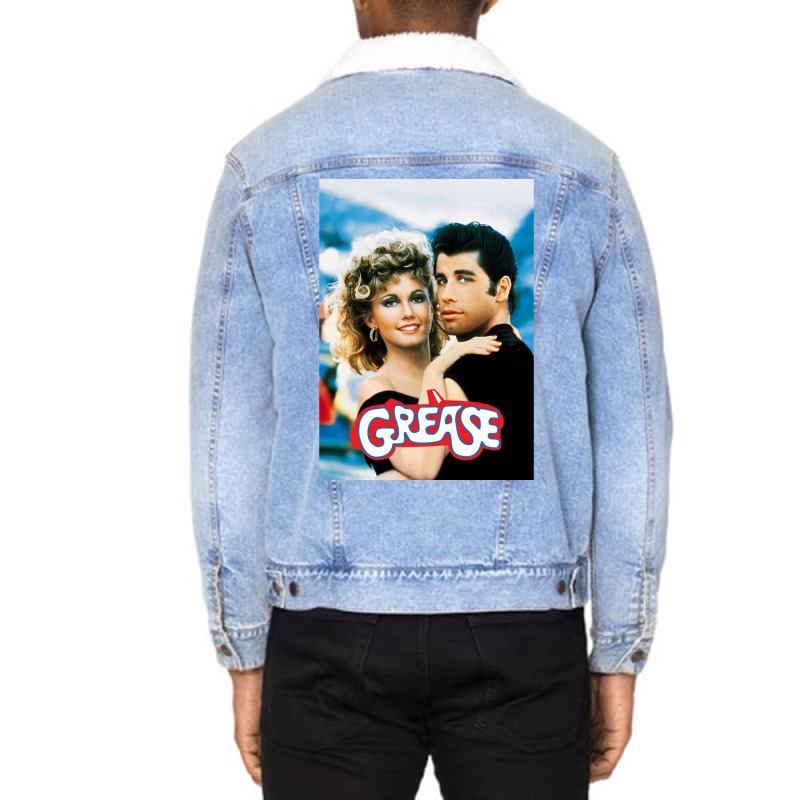 Grease (3) Unisex Sherpa-Lined Denim Jacket by KIJANAOHNSON | Artistshot