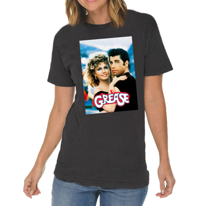 Grease (3) Vintage T-Shirt by KIJANAOHNSON | Artistshot