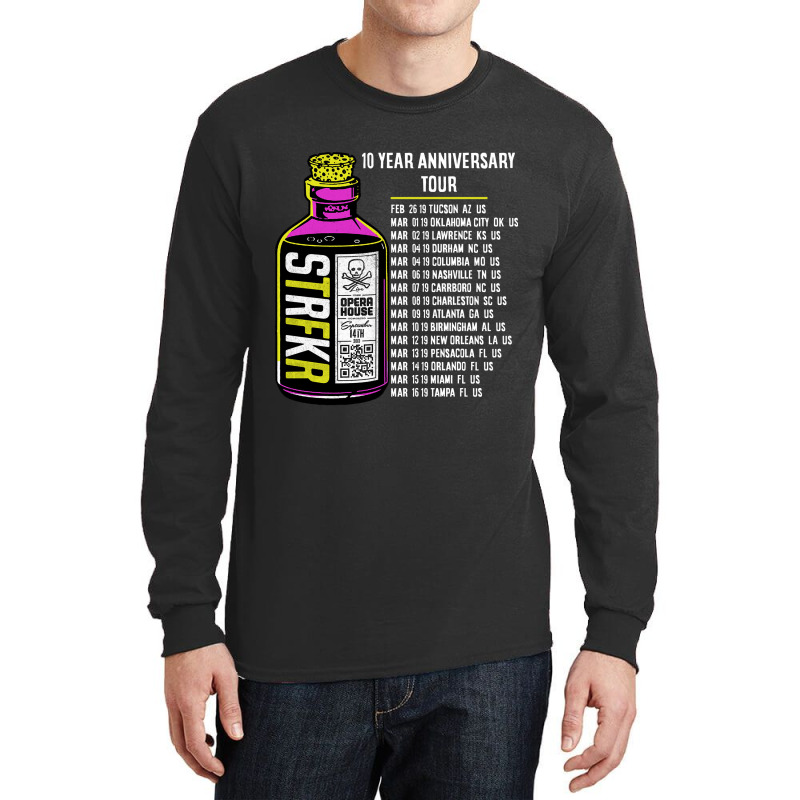 Joshua Hodges 10 Year Anniversary Tour 2019 Back Long Sleeve Shirts by fariosbake901216 | Artistshot