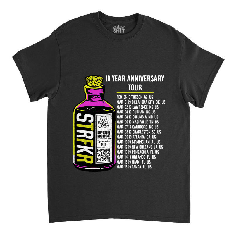 Joshua Hodges 10 Year Anniversary Tour 2019 Back Classic T-shirt by fariosbake901216 | Artistshot