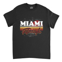 Fl Miami Retro Sunset Summer Florida State Florida Classic T-shirt | Artistshot