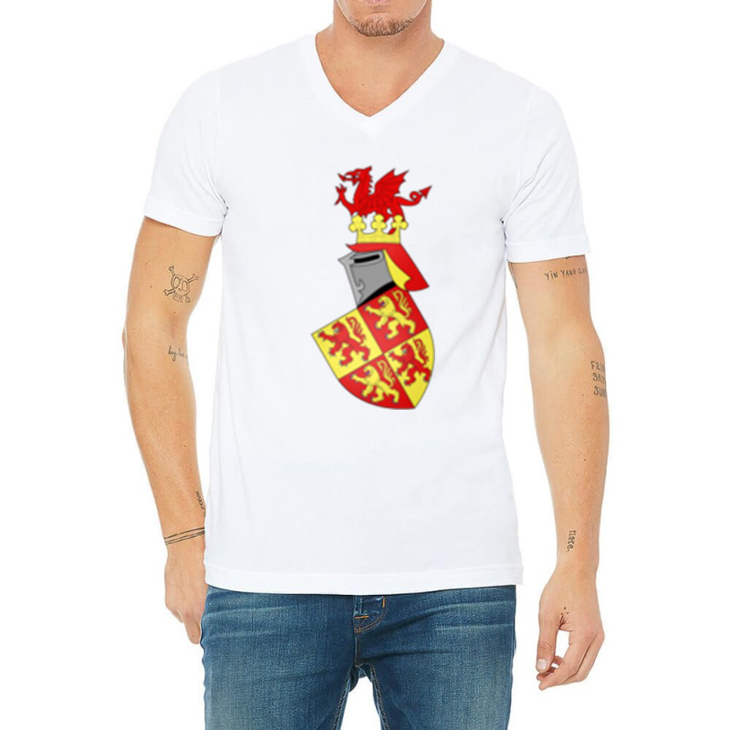 Owain Glyndwr (3) V-neck Tee | Artistshot