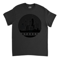 Sydney Australia Skyline-n6spv Classic T-shirt | Artistshot