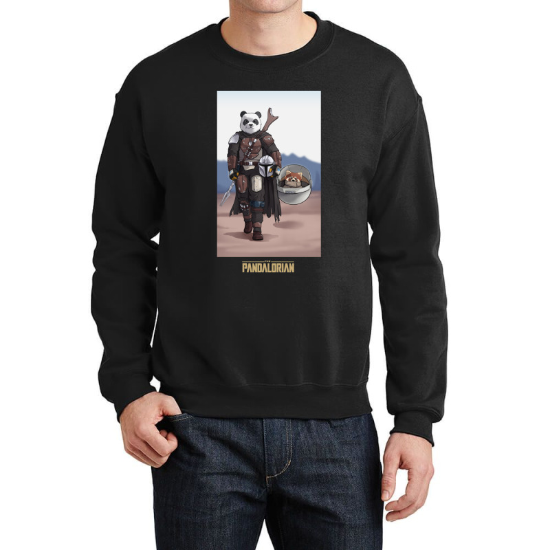 The Pandalorian Crewneck Sweatshirt | Artistshot