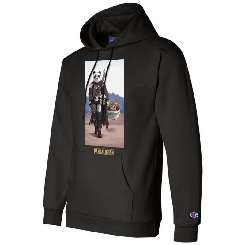 The Pandalorian Champion Hoodie | Artistshot