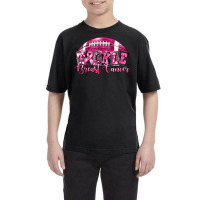 Tickle Breast Cancer Football Youth Tee | Artistshot