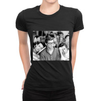 Michael In Biology Class Ladies Fitted T-shirt | Artistshot