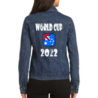 Australia Football Ladies Denim Jacket | Artistshot