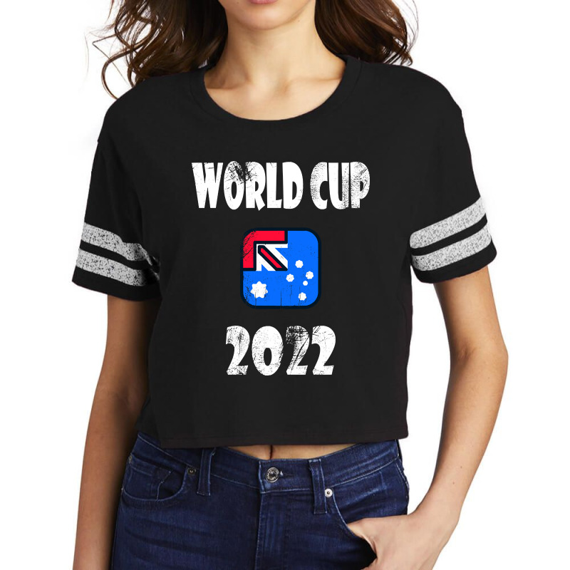 Australia Football Scorecard Crop Tee by Brink Beaulah | Artistshot