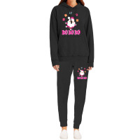 Christmas Pink Santa Hoodie & Jogger Set | Artistshot