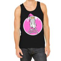 Christmas Retro Vintage Pink Santa Claus Crismas Tank Top | Artistshot