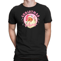 Christmas Retro Vintage Pink T-shirt | Artistshot