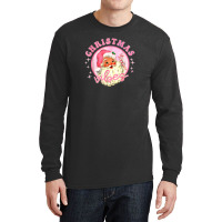 Christmas Retro Vintage Pink Long Sleeve Shirts | Artistshot