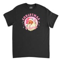 Christmas Retro Vintage Pink Classic T-shirt | Artistshot