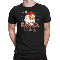 Christmas Vintage Santa Leopard Plaid T-shirt | Artistshot