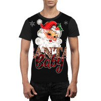 Christmas Vintage Santa Leopard Plaid Graphic T-shirt | Artistshot