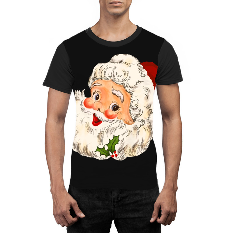 Christmas Vintage Santa No 1 Graphic T-shirt | Artistshot