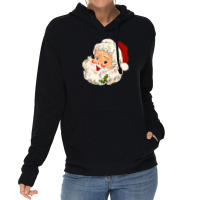 Christmas Vintage Santa No 1 Lightweight Hoodie | Artistshot