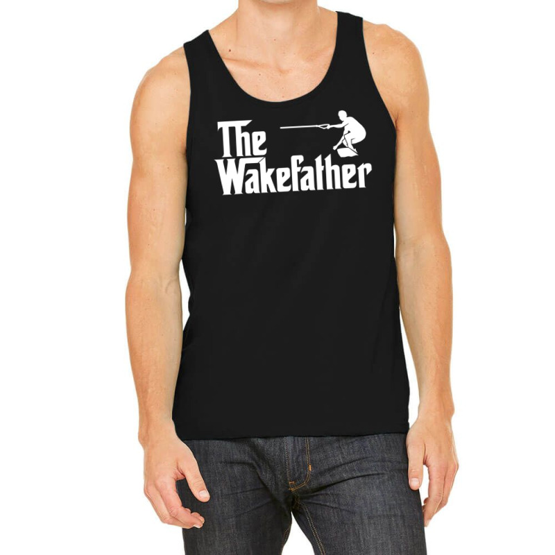 The Wake Father Wakeboard Skurfer Tank Top | Artistshot