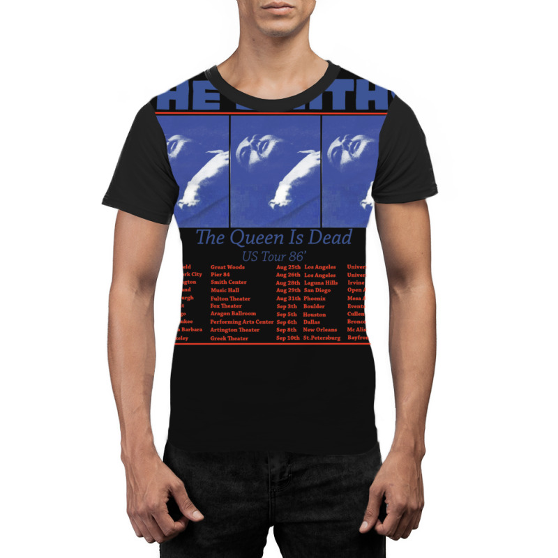 The Smiths Us Tour 86 Graphic T-shirt | Artistshot