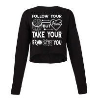 Follw Your Heart Cropped Sweater | Artistshot