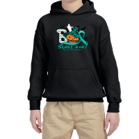 Fragile X Syndrome Awareness - Boo Scare Away Pumpkin Halloween Youth Hoodie | Artistshot