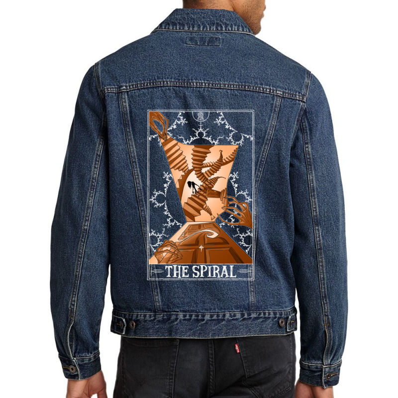 The Spiral Tarotesque - (dark) Men Denim Jacket | Artistshot