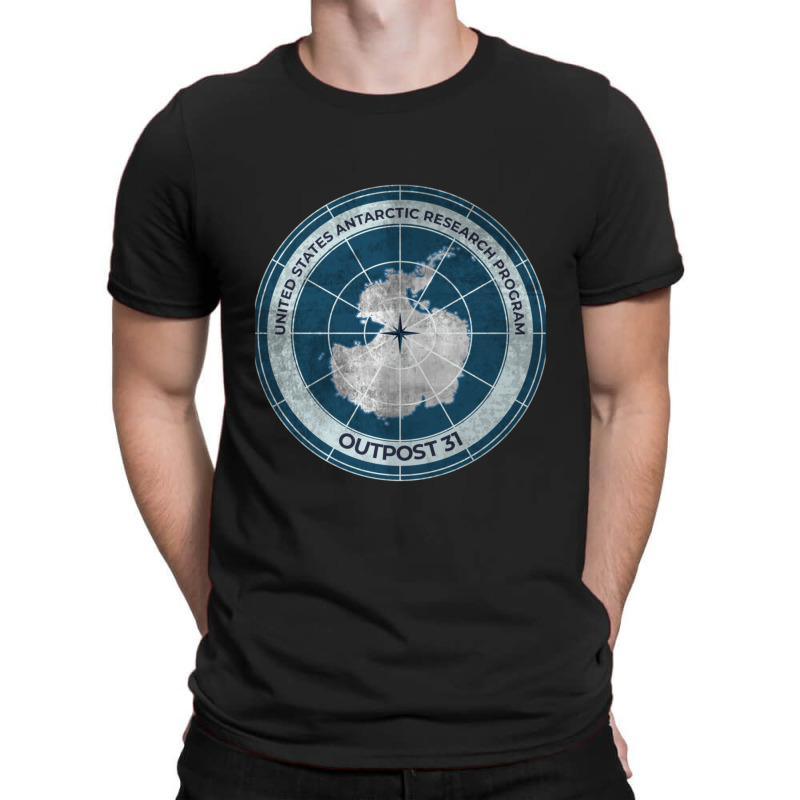 The Thing - Outpost 31 Badge - Distressed T-shirt | Artistshot