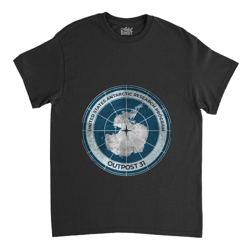 The Thing - Outpost 31 Badge - Distressed Classic T-shirt | Artistshot