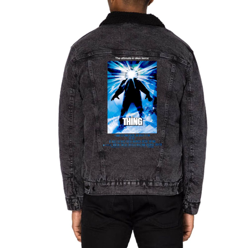 The Thing 1 Unisex Sherpa-lined Denim Jacket | Artistshot