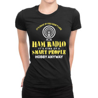 Ham Radio Amateur Radio Ladies Fitted T-shirt | Artistshot