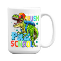 I'm Ready To Crush Preschool Dinosaur Back To School Kids 15 Oz Coffee Mug | Artistshot