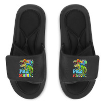 I'm Ready To Crush Preschool Dinosaur Back To School Kids Slide Sandal | Artistshot