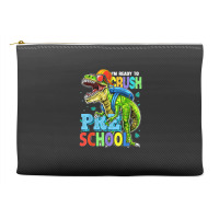 I'm Ready To Crush Preschool Dinosaur Back To School Kids Accessory Pouches | Artistshot