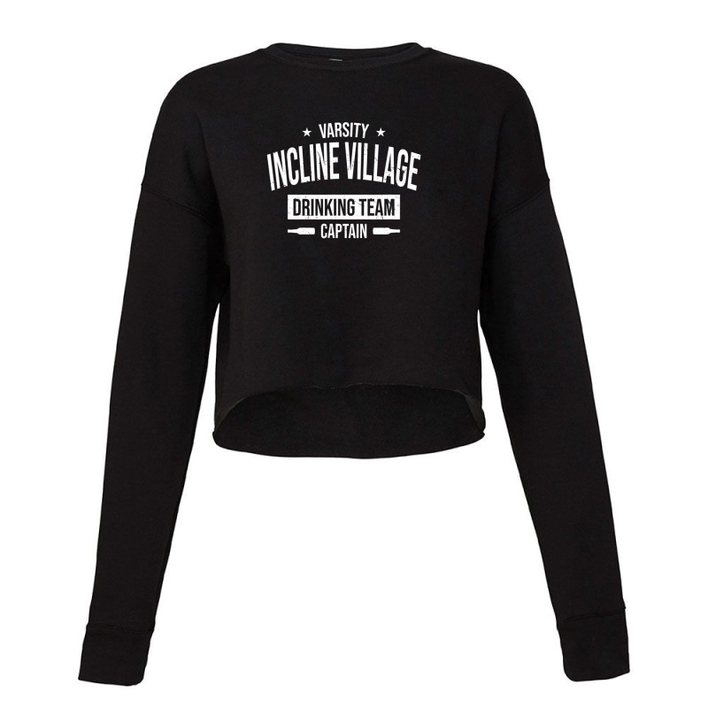 Incline Village Drinking Team Captain Nevada Beer Lover Nv Cropped Sweater by nahodsehidav | Artistshot